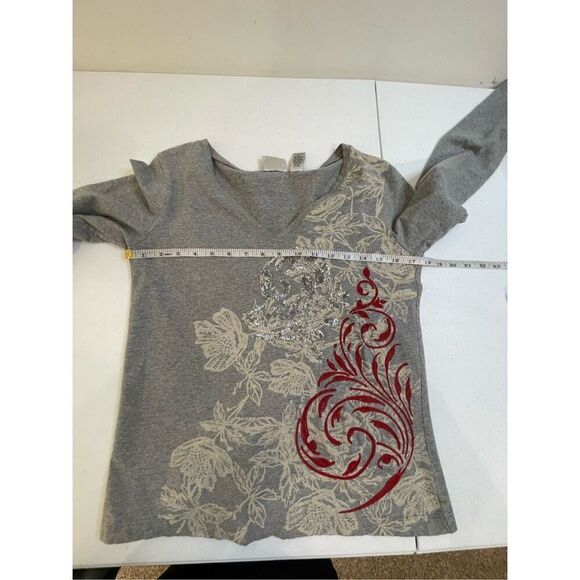 Chico’s women’s bundle lot jacket and blouse size 0 or small - Picture 6 of 12